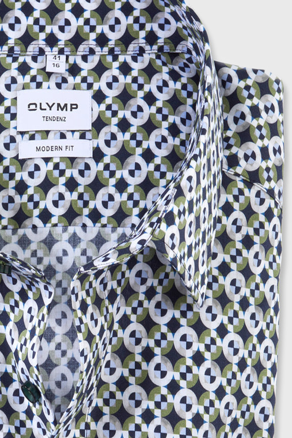 ΠΟΥΚΑΜΙΣΟ OLYMP - 46 ΠΡΑΣΙΝΟ